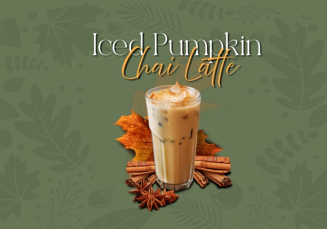 Iced Pumpkin Chai Latte