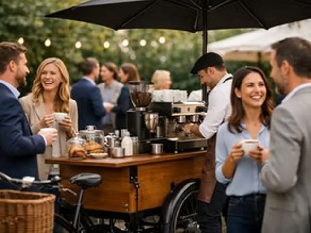 Coffee Bike Events That Guests Talk About
