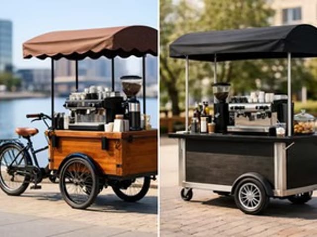 Coffee Bike Versus Coffee Cart: Which Fits?