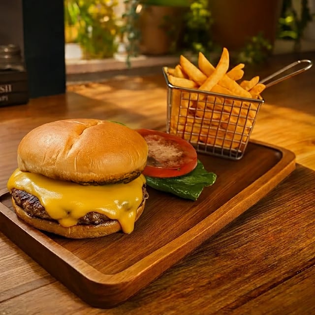 Cheeseburger.