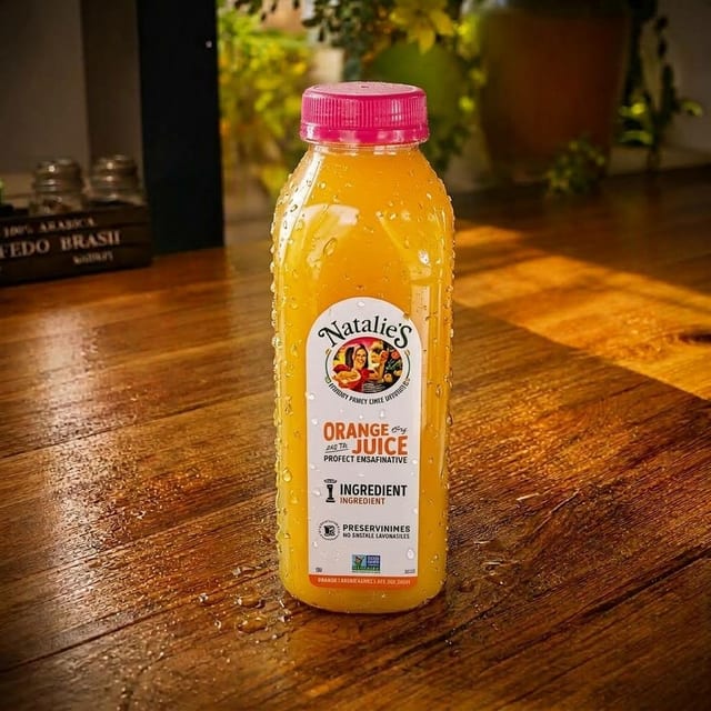 Natalie's Orange Juice.