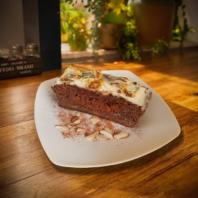 Carrot Cake Slice.