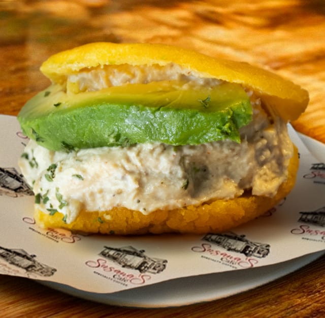 Arepa Chicken & Avocado.