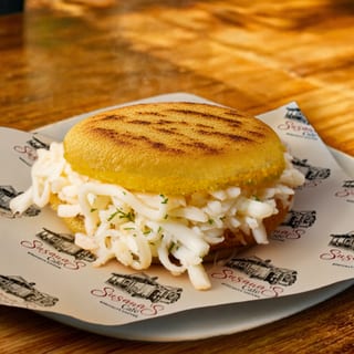 One mini arepa