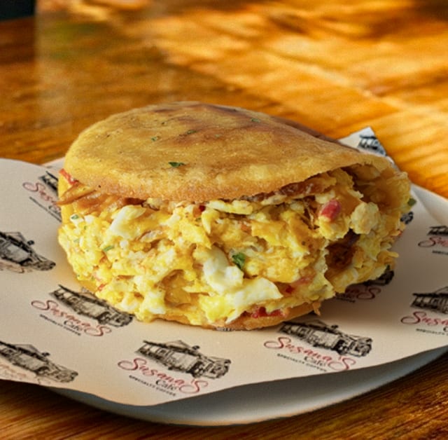 Breakfast Arepa.