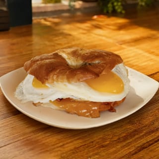 Breakfast Croissant Sandwich
