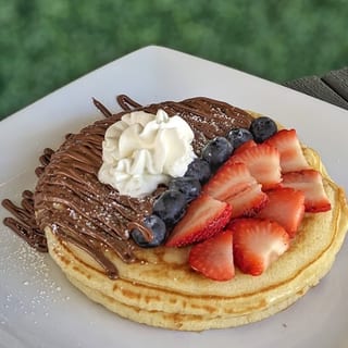 Nutella Pancakes or waffles