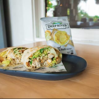 Chicken Caesar Salad Wrap